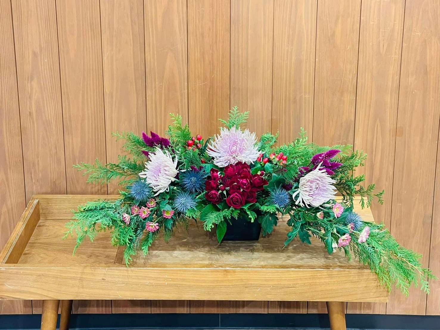 クリスマスの飾花